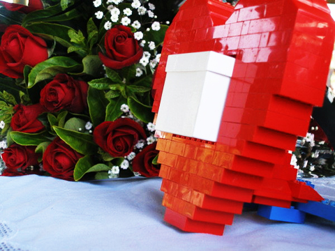 Lego heart for Mrs Cbay